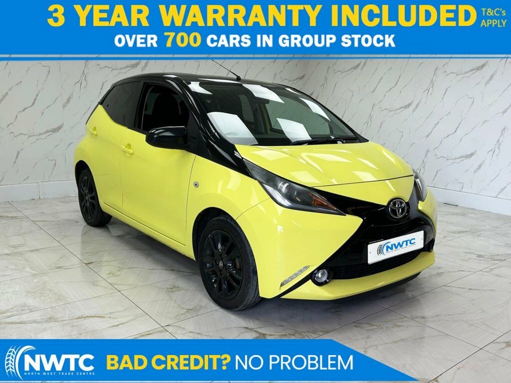 Toyota Aygo 1L X-cite 3 Yellow
