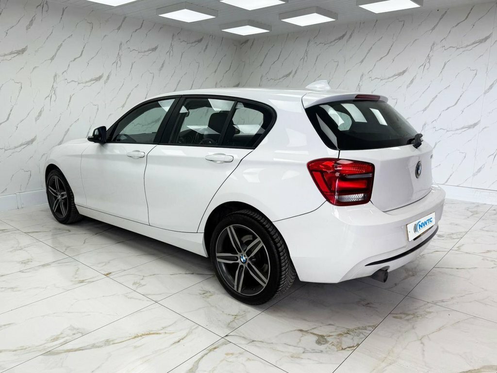 BMW 1 Series 2L Sport SD14HKE White #6