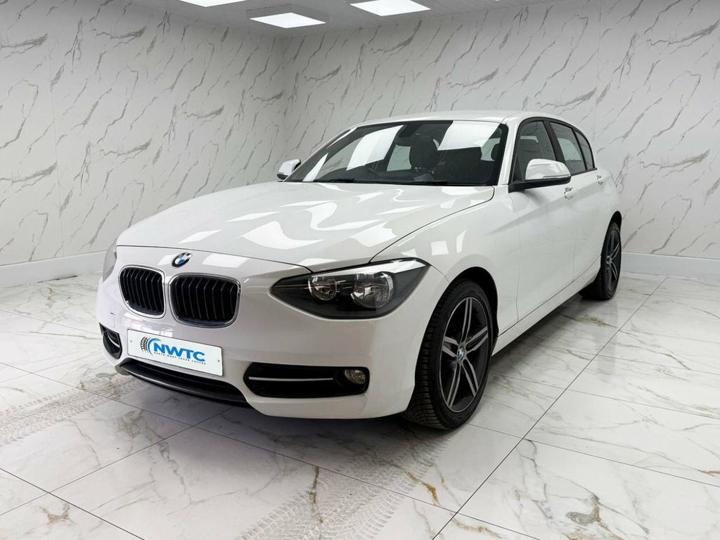 BMW 1 Series 2L Sport SD14HKE White #5