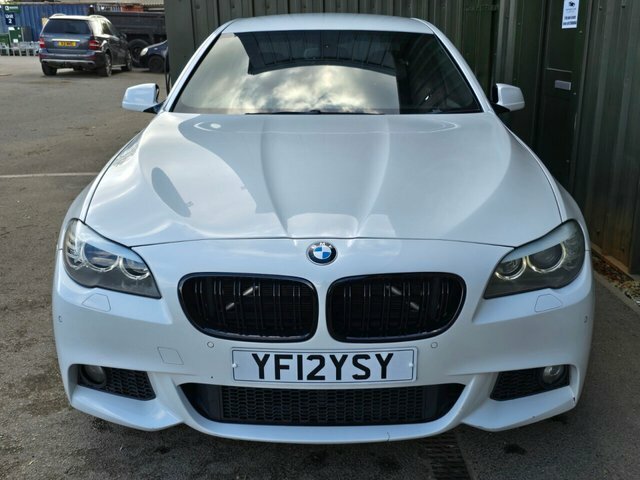 BMW 5 Series 2.0 520D M Sport Saloon Steptronic Euro White #5