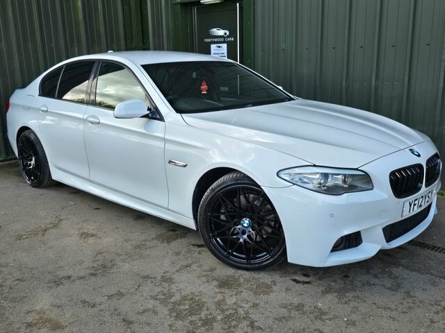 BMW 5 Series 2.0 520D M Sport Saloon Steptronic Euro White