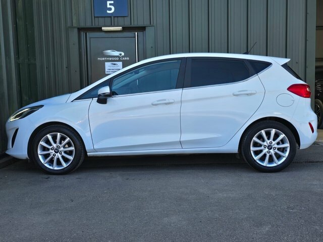 Ford Fiesta 1.0T Ecoboost Gpf Titanium Hatchback Ma NV19BVJ White #6