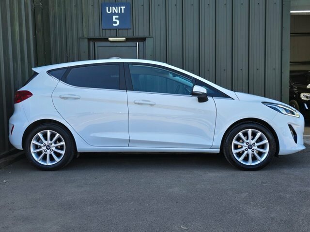 Ford Fiesta 1.0T Ecoboost Gpf Titanium Hatchback Ma NV19BVJ White #3