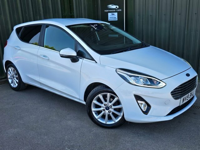 Ford Fiesta 1.0T Ecoboost Gpf Titanium Hatchback Ma White
