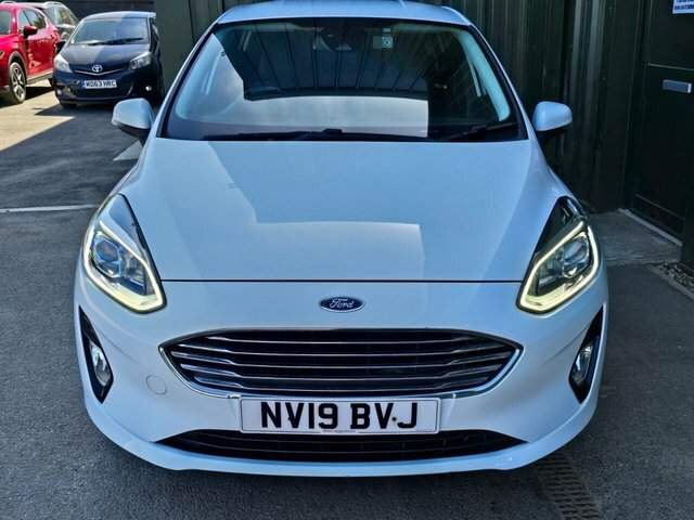 Ford Fiesta 1.0T Ecoboost Gpf Titanium Hatchback Ma NV19BVJ White #5