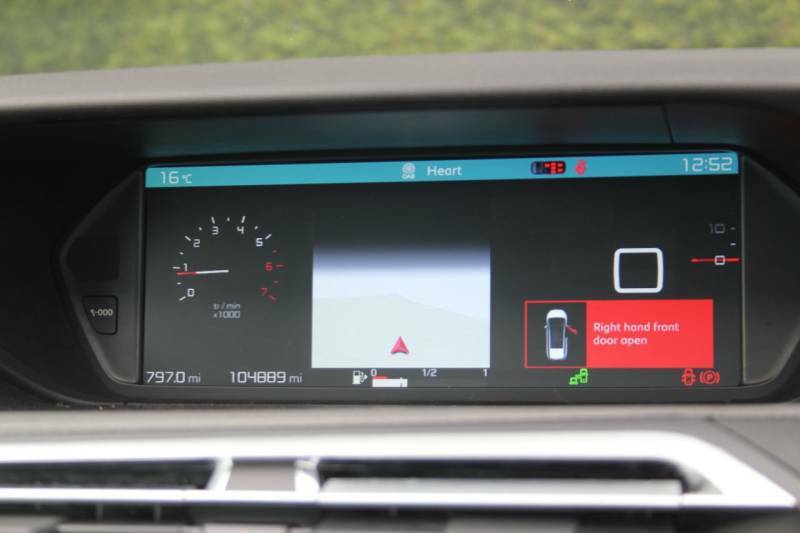 Citroen Grand C4 Picasso 1.6 Bluehdi Flair - 2016 66 CY66AEN Red #4