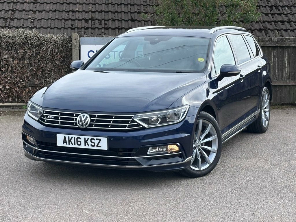 Volkswagen Passat 2L R-line AK16KSZ Blue #2