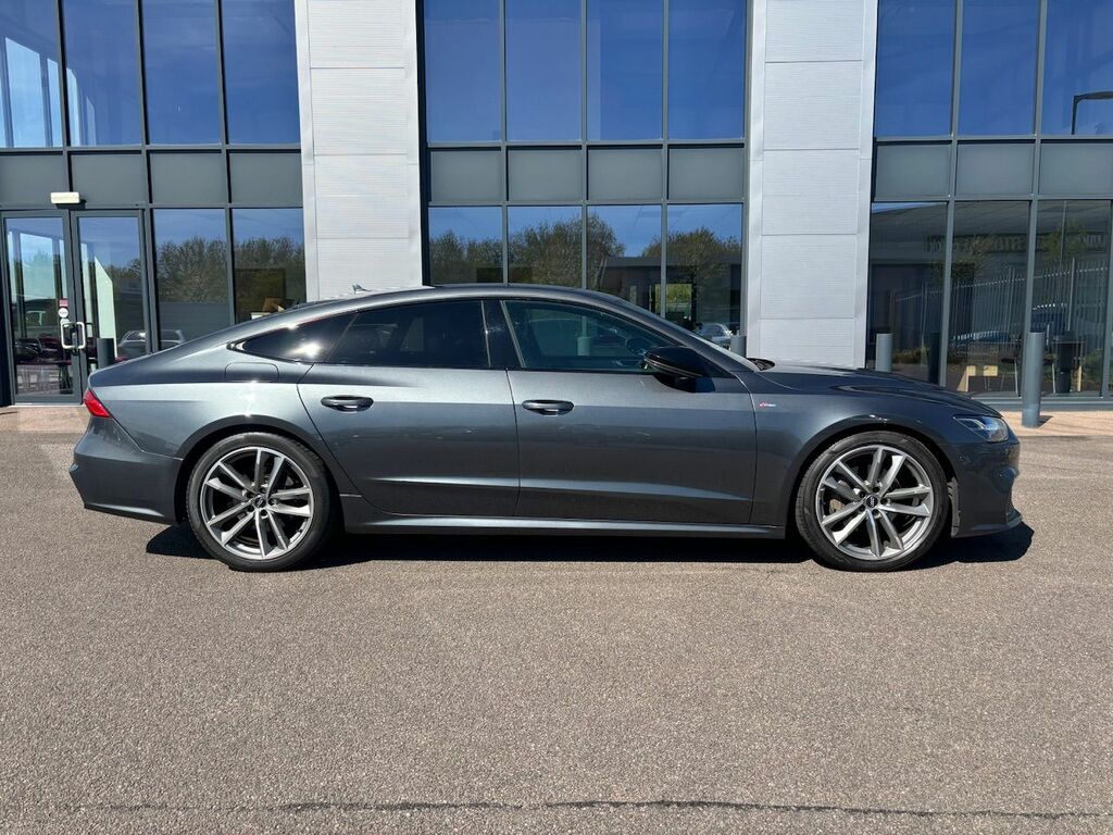 Audi A7 2.0 Tfsi 45 Black Edition Sportback S Tronic Quatt Grey #4