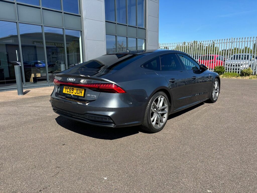 Audi A7 2.0 Tfsi 45 Black Edition Sportback S Tronic Quatt Grey #6