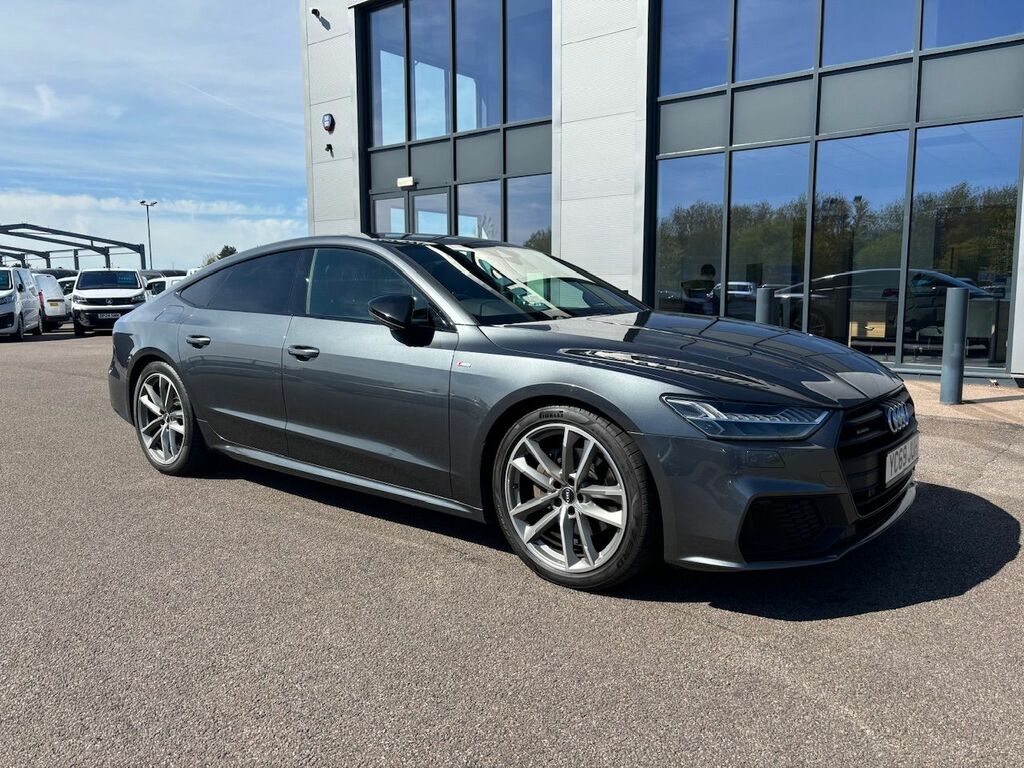 Audi A7 2.0 Tfsi 45 Black Edition Sportback S Tronic Quatt Grey