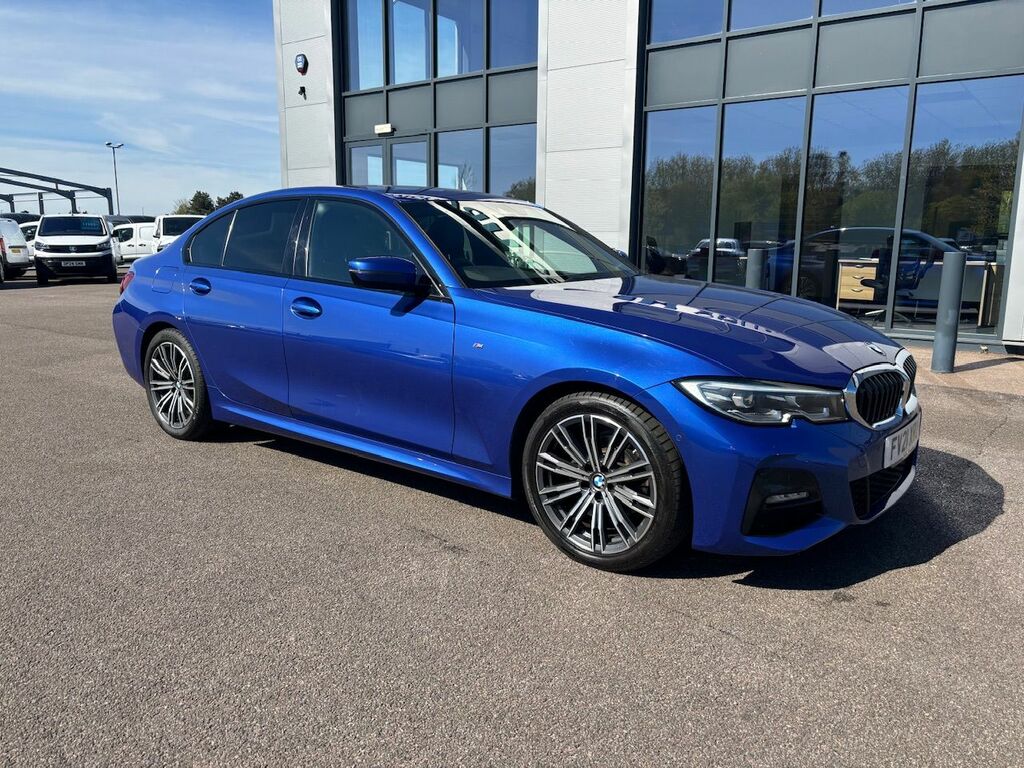 BMW 3 Series 2.0 320I M Sport Xdrive 184Ps FV21XRU Blue #2