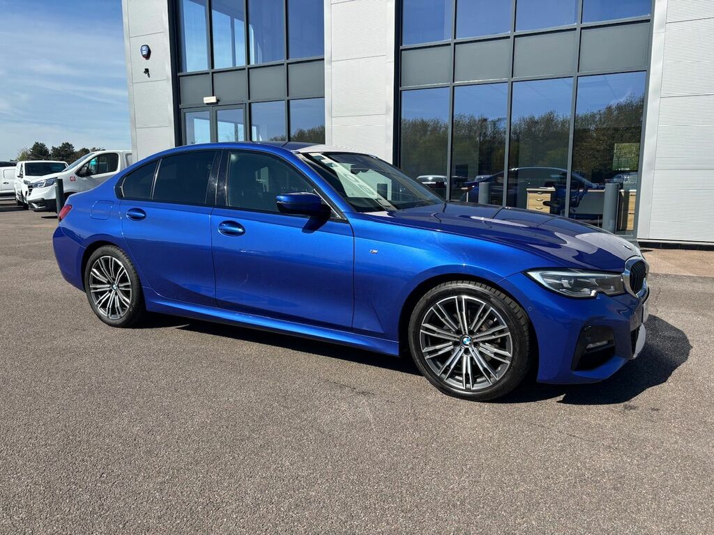 BMW 3 Series 2.0 320I M Sport Xdrive 184Ps FV21XRU Blue #3