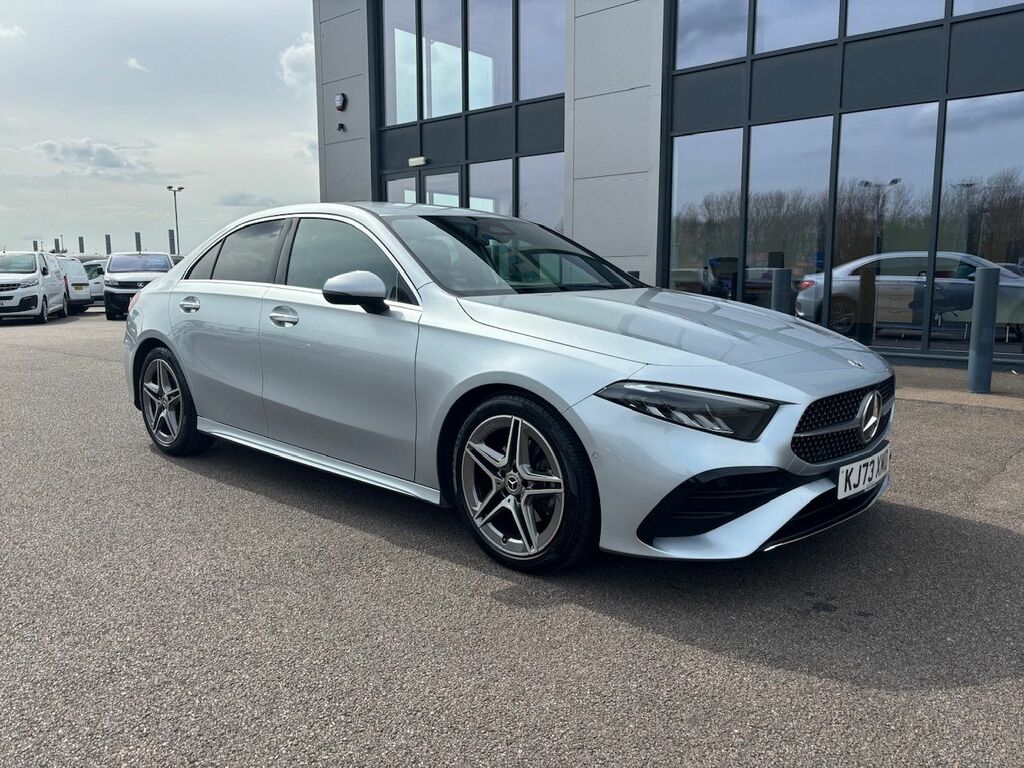 Mercedes-Benz A Class 1.3 A180h Mhev Amg Line Executive Saloon 7G-dct 15 Silver
