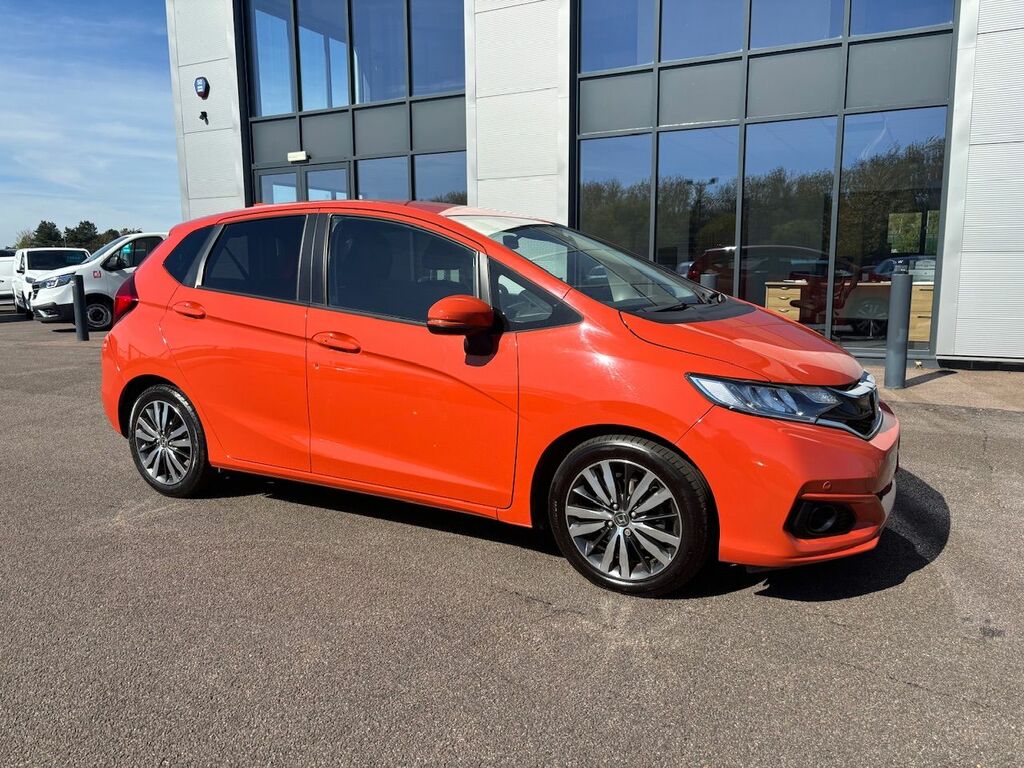 Honda Jazz 1.3 I-vtec Ex Navi Cvt Orange #3