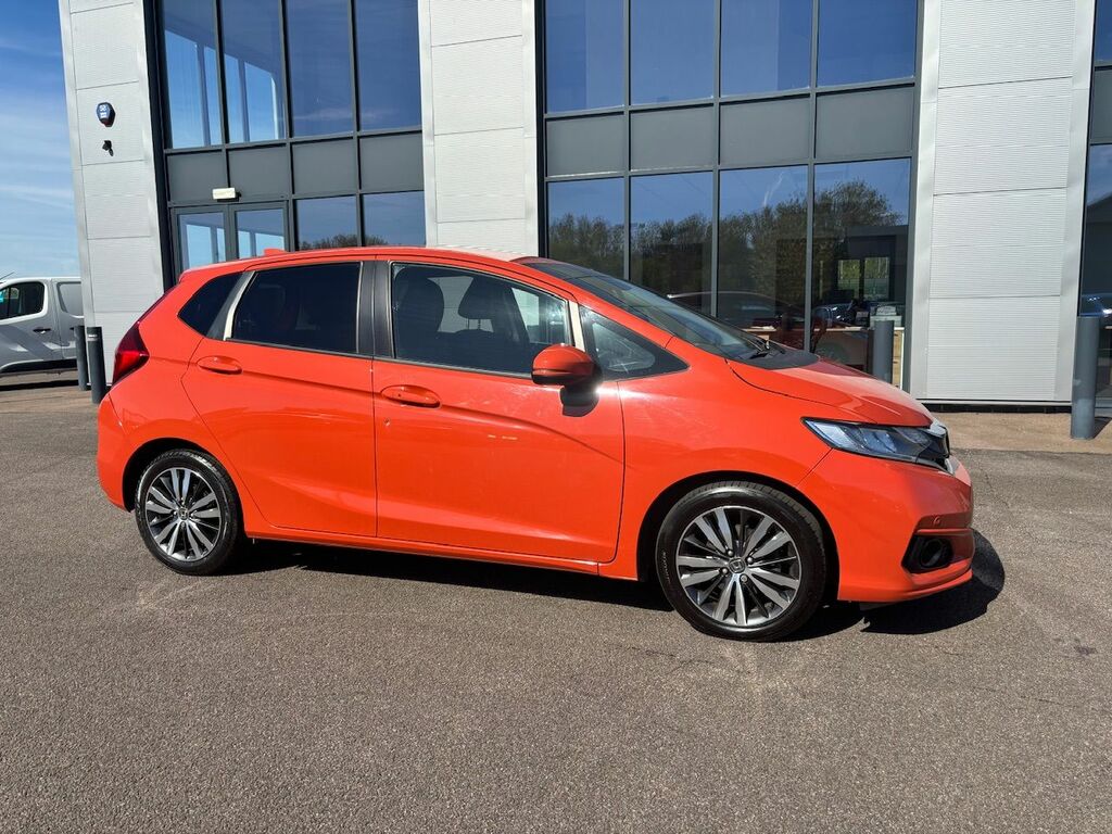 Honda Jazz 1.3 I-vtec Ex Navi Cvt Orange #4