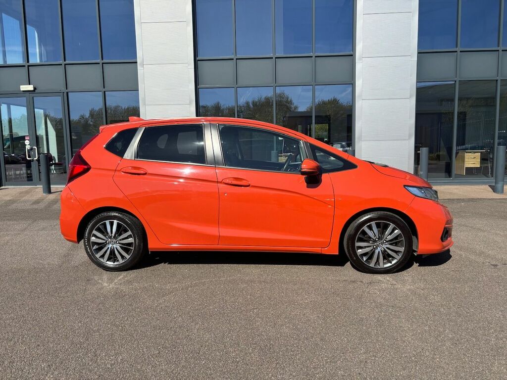 Honda Jazz 1.3 I-vtec Ex Navi Cvt Orange #5