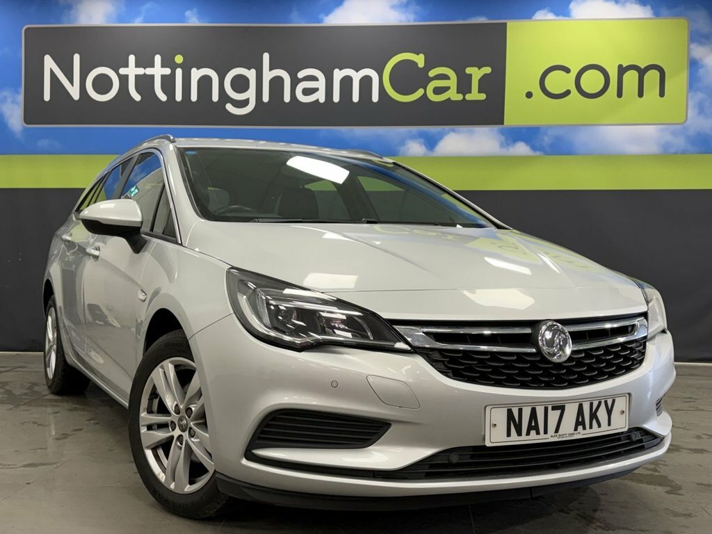 Vauxhall Astra 1.4L Tech Line NA17AKY Silver