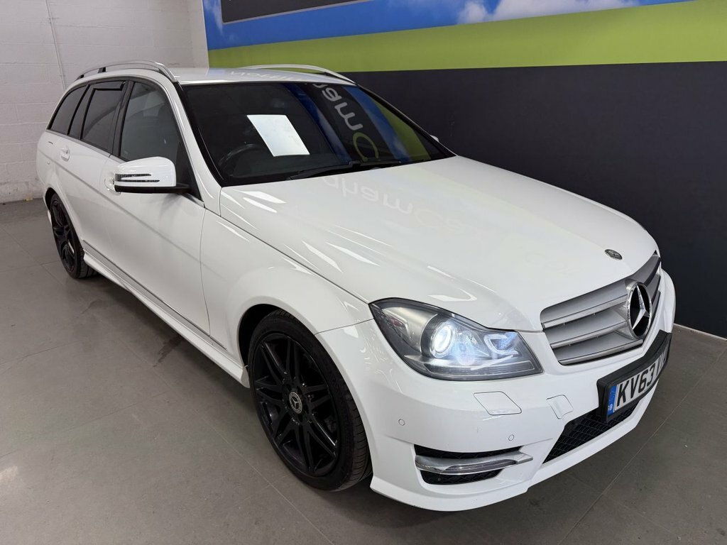 Mercedes-Benz C Class 2.1L Amg Sport Plus White