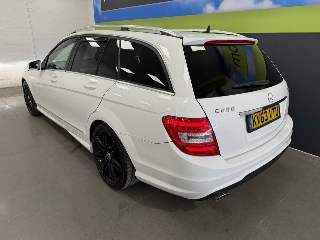 Mercedes-Benz C Class 2.1L Amg Sport Plus KV63VTU White #6