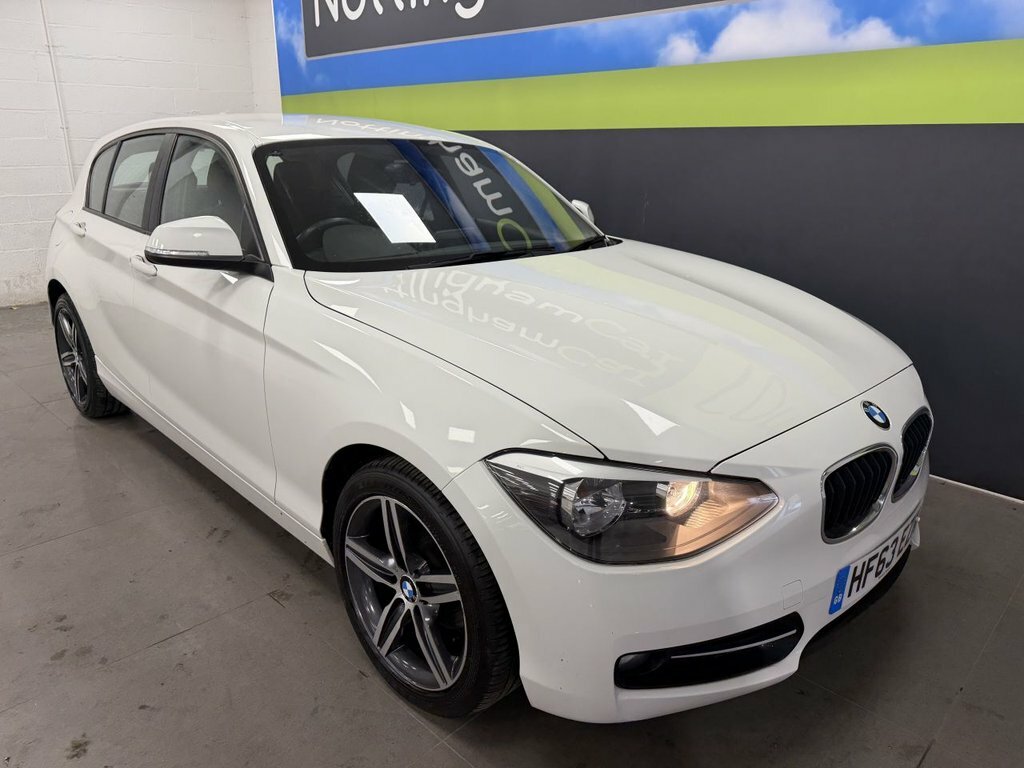 BMW 1 Series 2L Sport White #2
