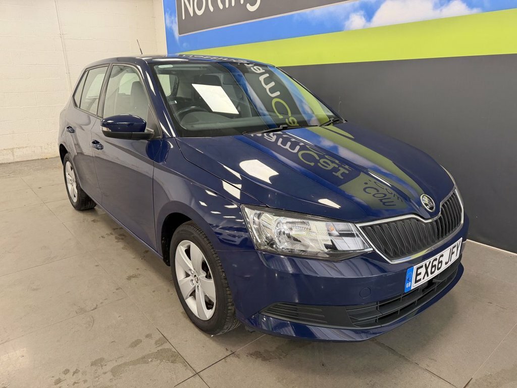 Skoda Fabia 1.2L Se EX66JFY Blue #3
