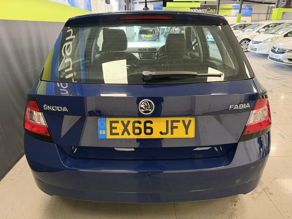 Skoda Fabia 1.2L Se EX66JFY Blue #6