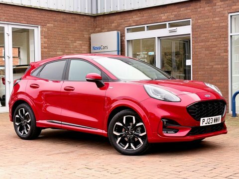 Ford Puma 1.0T Ecoboost Mhev PJ23WWV Red #3