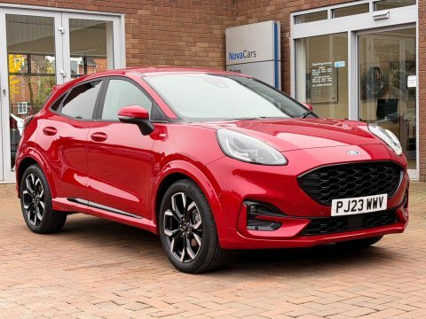 Ford Puma 1.0T Ecoboost Mhev PJ23WWV Red #6