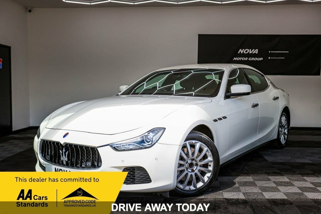 Maserati Ghibli 3L Null White