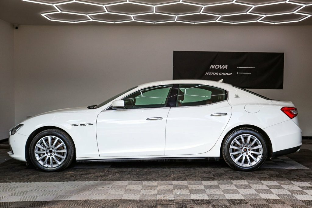 Maserati Ghibli 3L Null White #6