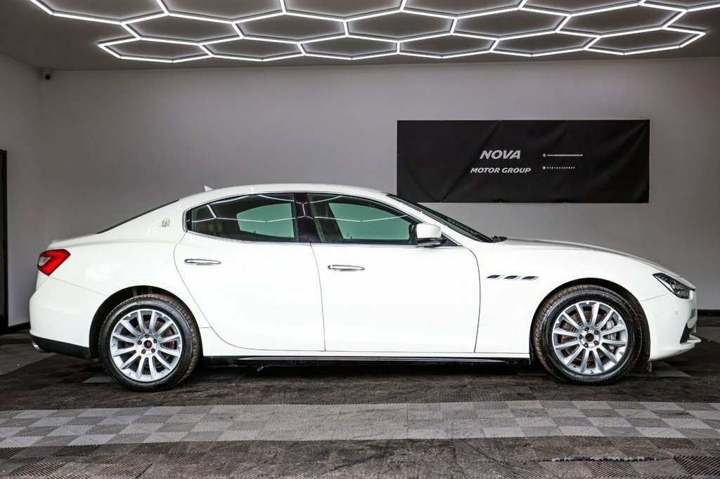 Maserati Ghibli 3L Null White #5