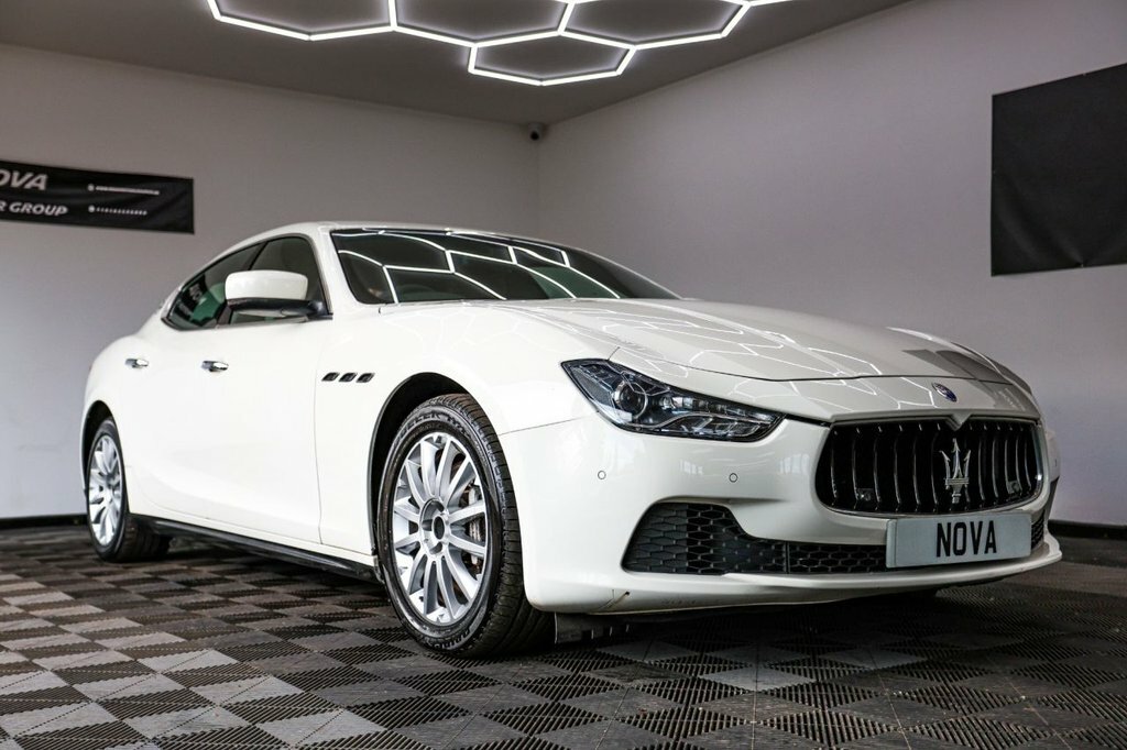 Maserati Ghibli 3L Null White #3