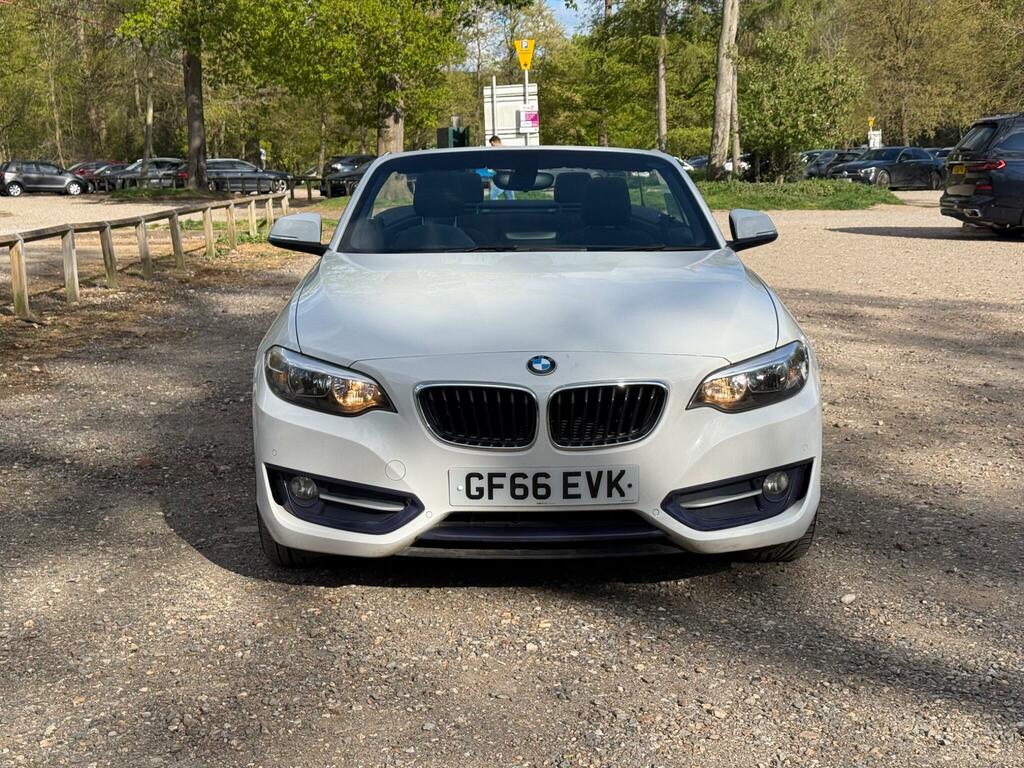 BMW 2 Series 1.5 218I Sport Euro 6 Ss GF66EVK White #2