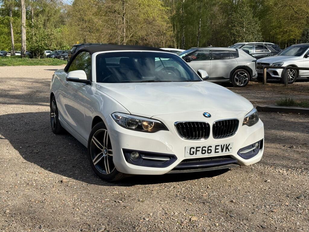 BMW 2 Series 1.5 218I Sport Euro 6 Ss GF66EVK White #5