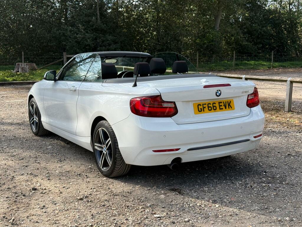 BMW 2 Series 1.5 218I Sport Euro 6 Ss GF66EVK White #4
