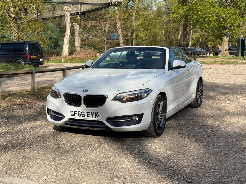 BMW 2 Series 1.5 218I Sport Euro 6 Ss GF66EVK White #3