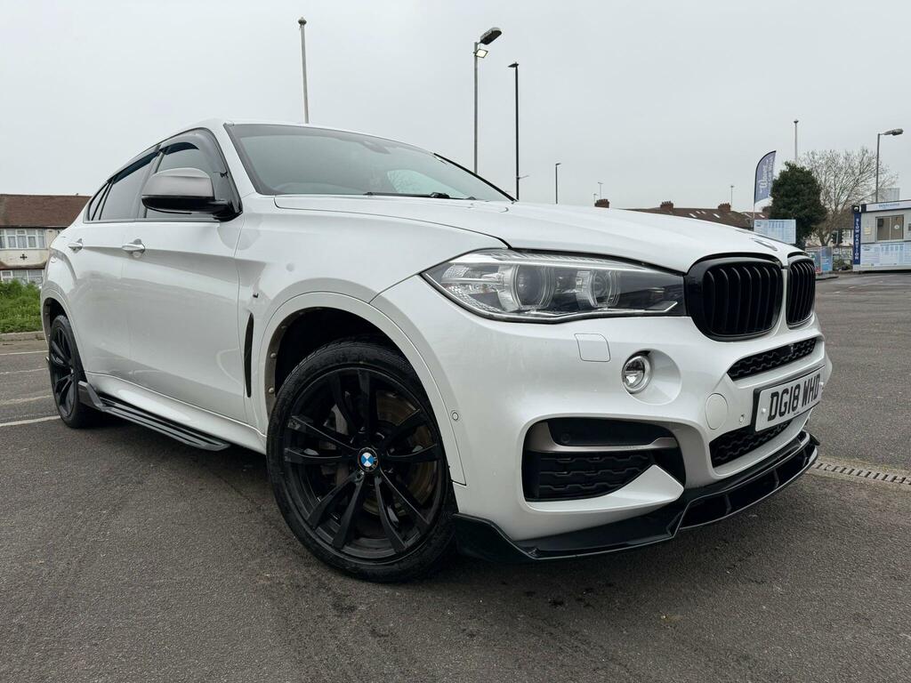 BMW X6 3.0 M50d Xdrive Euro 6 Ss White