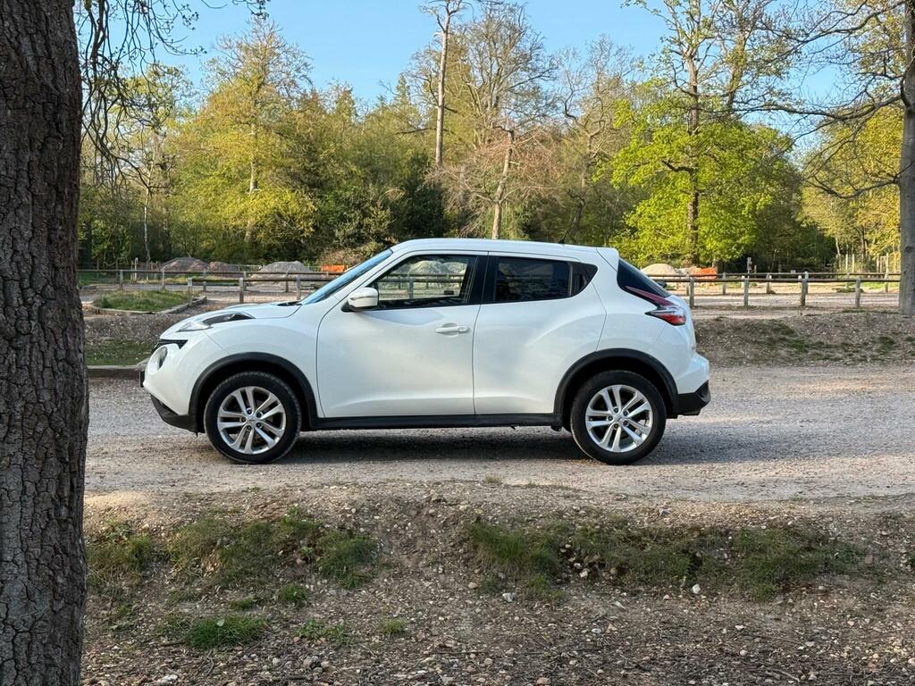 Nissan Juke 1.2 Dig-t Acenta Euro 6 Ss KX65VFL White #5