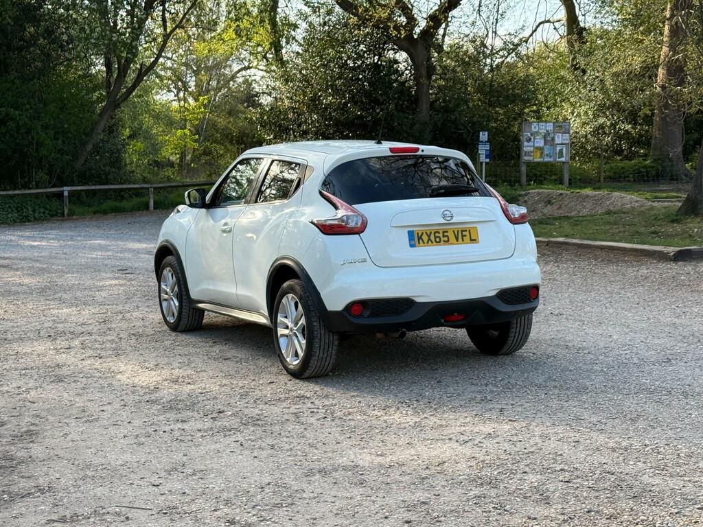 Nissan Juke 1.2 Dig-t Acenta Euro 6 Ss KX65VFL White #4