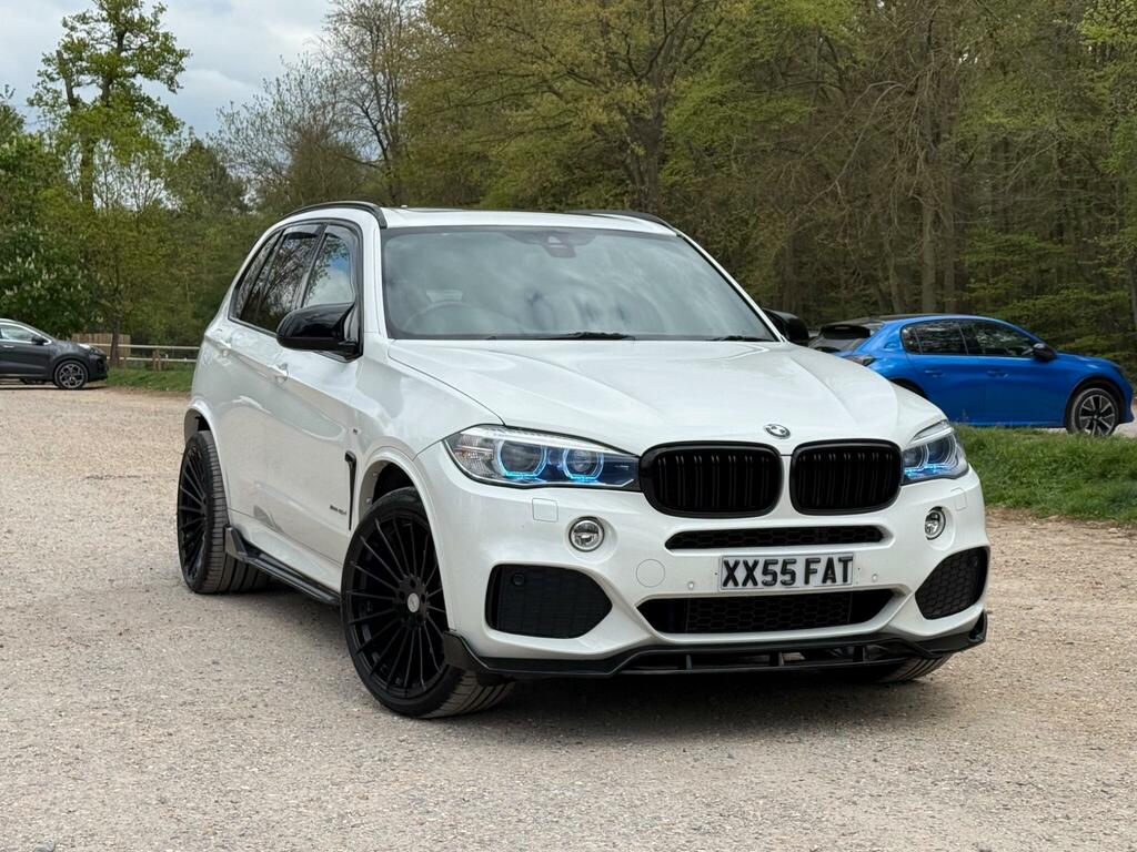 BMW X5 3.0 40D M Sport Xdrive Euro 6 Ss XX55FAT White #5
