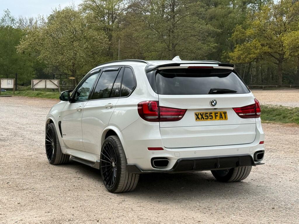 BMW X5 3.0 40D M Sport Xdrive Euro 6 Ss XX55FAT White #4
