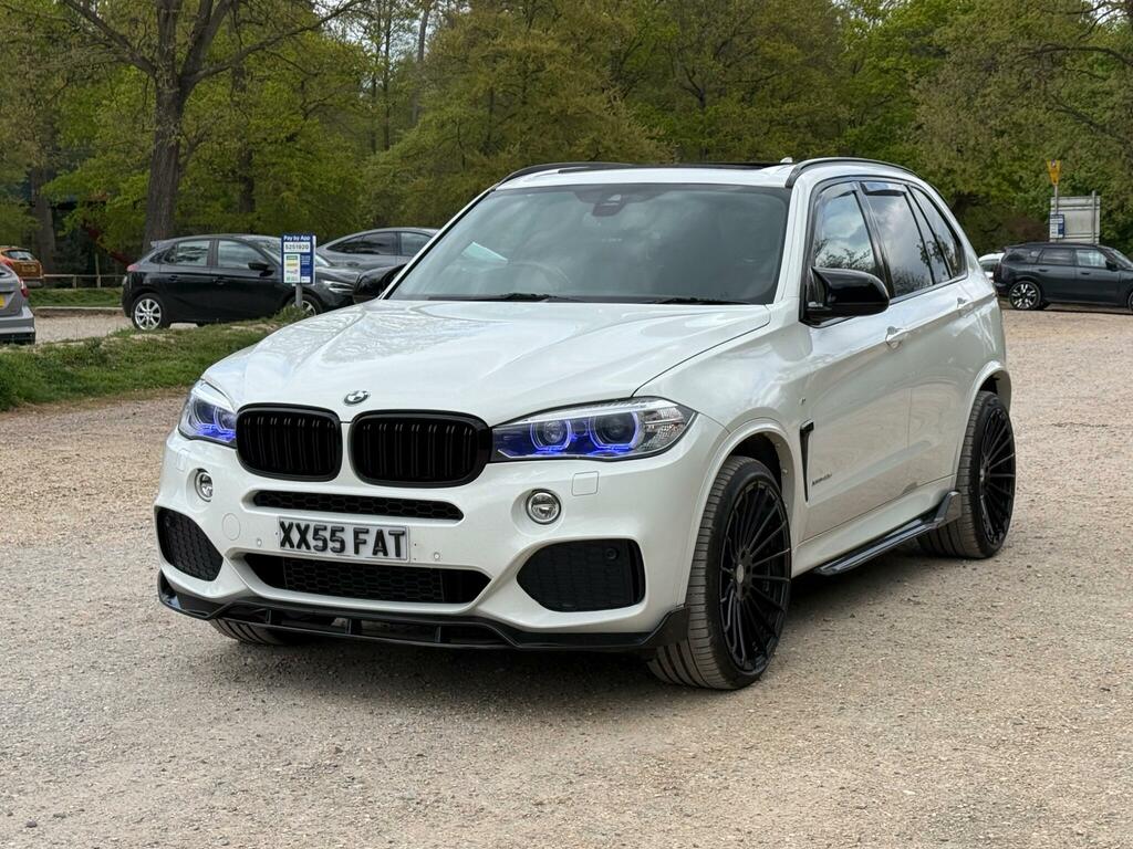 BMW X5 3.0 40D M Sport Xdrive Euro 6 Ss XX55FAT White #3