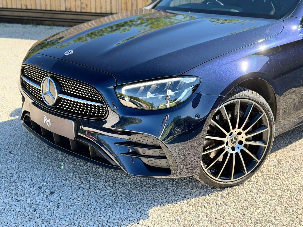 Mercedes-Benz E Class 2.0 E300dh Mhev Amg Line Night Edition Premium Pl DK23UZU Blue #4