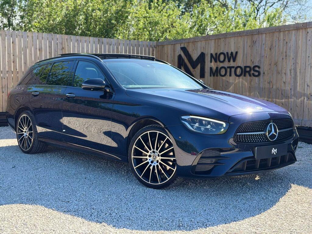 Mercedes-Benz E Class 2.0 E300dh Mhev Amg Line Night Edition Premium Pl Blue