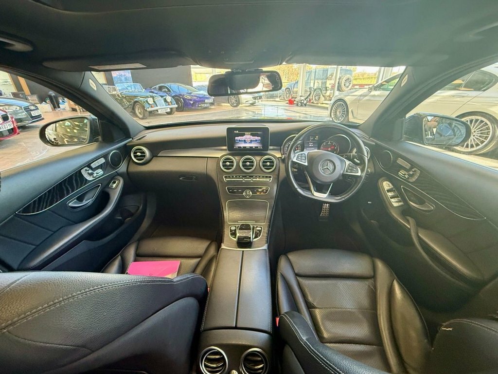 Mercedes-Benz C Class 2.1L Amg Line LL67FNF Black #5