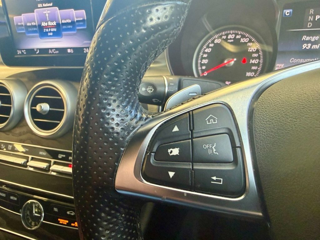 Mercedes-Benz C Class 2.1L Amg Line LL67FNF Black #3