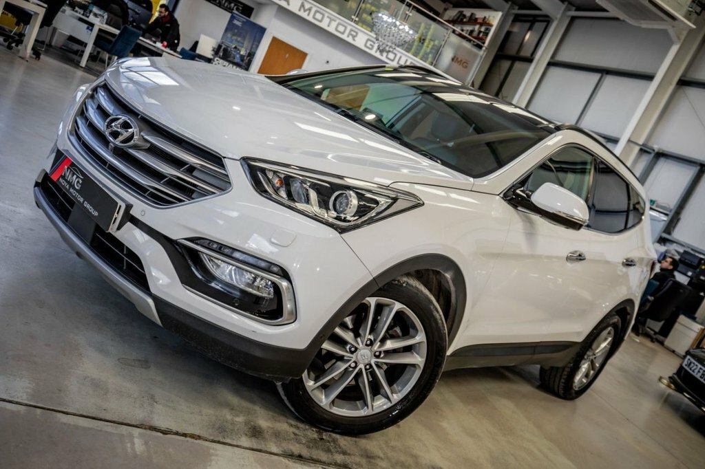 Hyundai Santa Fe 2.2L Premium Se WD65HMU White #6