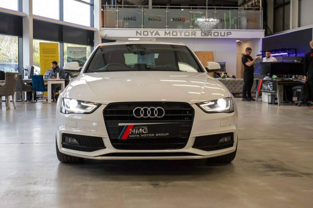 Audi A4 2L Black Edition White #6