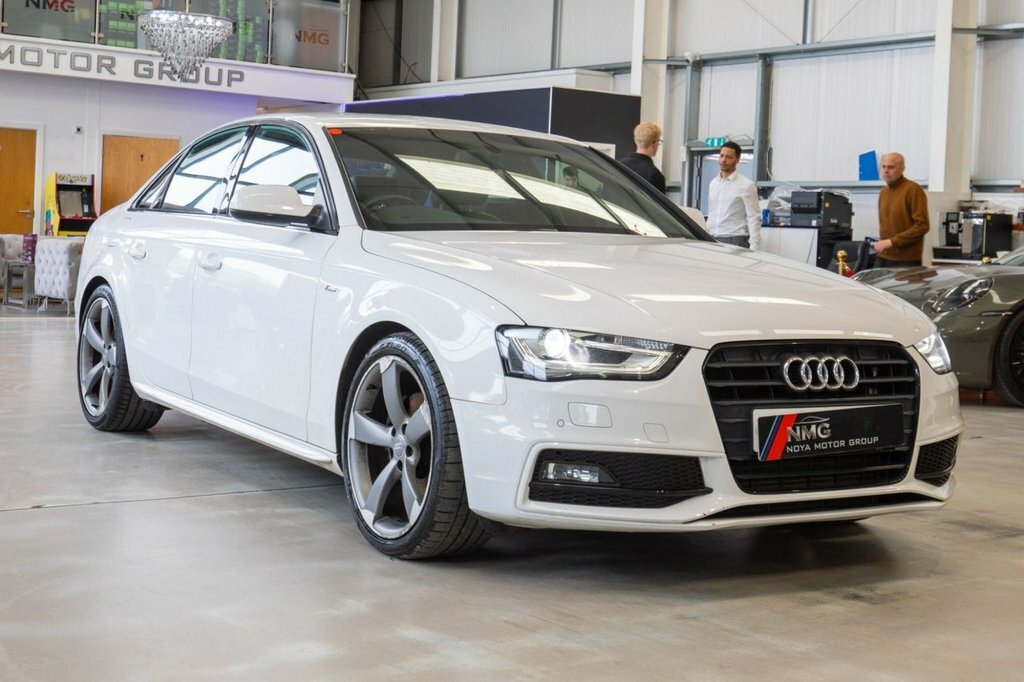 Audi A4 2L Black Edition White #5
