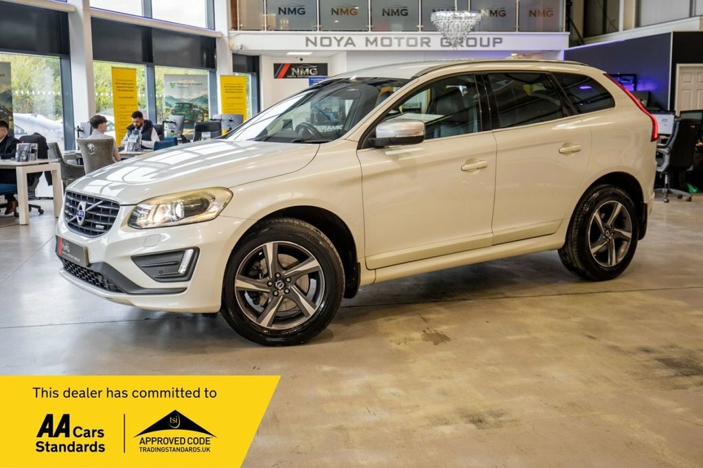 Volvo XC60 2L R-design Lux Nav White